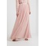 Needle & Thread DOTTED MAXI SKIRT Długa spódnica rose pink NT521B00U