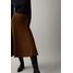 Massimo Dutti Długa spódnica brown M3I21B02A
