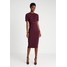 New Look Sukienka z dżerseju burgundy NL021C0WS
