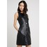 Warehouse POCKET DETAIL DRESS Sukienka koszulowa black WA221C0HM
