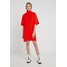 McQ Alexander McQueen TURTLENECK MINI Sukienka letnia true red MQ121C014