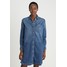 Marc O'Polo DRESS LONG SLEEVES KNEELENG Sukienka jeansowa blue summer denim wash MA321C0DT