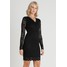 Vero Moda VMLUCIA SHORT DRESS LOCAL Sukienka koktajlowa black VE121C1JN