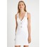 Guess MAURA DRESS Sukienka koktajlowa true white GU121C0F5