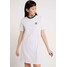adidas Originals TEE DRESS Sukienka z dżerseju white AD121C048