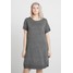 Zizzi MELICE DRESS Sukienka dzianinowa dark grey Z1721C05K