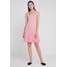 M Missoni ROUND NECK DRESS Sukienka dzianinowa candy pink MM321C04X