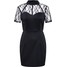 Missguided Sukienka 'Lace Harness Detail Sweetheart Neckline Mini Dress' MGD0051001000002