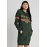 Superdry CREST GLITTER DRESS Sukienka letnia jade green SU221C0DB