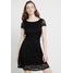 Vero Moda VMSASSA SHORT DRESS Sukienka koktajlowa black VE121C1OU