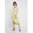 Miss Selfridge SELF MIXED SPOT MIDI DRESS Sukienka letnia yellow MF921C0OT