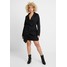 Missguided Plus ASYMETRIC DRESS Sukienka koszulowa black M0U21C097