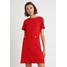 Dorothy Perkins BUTTON DETAIL POCKET SHIFT Sukienka letnia red DP521C1NG