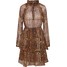 NA-KD Sukienka koktajlowa 'High Neck Frill Layer Dress' NKD0174001000001