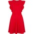 Mela London Letnia sukienka 'SIDE RUFFLE V NECK DRESS' MLD0081001000003