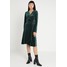 Monki TUVA WRAP DRESS Sukienka letnia green MOQ21C018