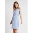 Esprit Collection MATT SHINY FLUI Sukienka letnia blue lavender ES421C0YQ