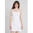 Even&Odd Sukienka z dżerseju white EV421C0XU
