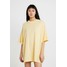 Weekday HUGE DRESS Sukienka z dżerseju yellow WEB21C02A