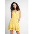 Forever New BUTTON FLIP DRESS Sukienka letnia sunshine yellow FOD21C04Y