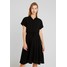 Object OBJISOLDE DRESS Sukienka koszulowa black OB121C0FT