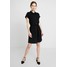 Dorothy Perkins SHORT SLEEVE DRESS Sukienka koszulowa black DP521C1U6