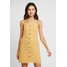Dorothy Perkins ALL OVER BRODERIE CAMI DRESS Sukienka koszulowa light yellow DP521E16Q
