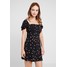 Topshop Petite MINI SQUARE NECK DRESS Sukienka letnia multi-coloured TQ021C028