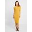 New Look CREW NECK MIDI DRESS Sukienka z dżerseju mustard NL021C112