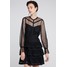 Rebecca Minkoff TABITHA DRESS Sukienka koktajlowa black RM621C00Z