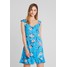 Oasis BOTANICAL PLATE SKATER Sukienka letnia multi/blue OA221C0J4