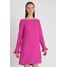 Banana Republic BUTTON BACK SHIFT DRESS RUFFLE CUFF Sukienka letnia hot bright pink BJ721C090