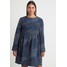 Glamorous Curve DRESS Sukienka letnia blue GLA21C03W