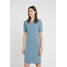 BOSS DESHAPE Sukienka letnia bright blue BO121C05C