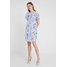 J.CREW GIULIETTA DRESS BOTANICAL Sukienka koktajlowa shale/multi-coloured JC421C03L