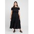 ONLY Carmakoma CARLUCY OFFSHOULDER DRESS Długa sukienka black ONA21C049