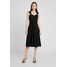 Esprit Collection BUCKLE DRESS Sukienka z dżerseju black ES421C0Z5