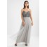 Lace & Beads NINA MAXI Suknia balowa light grey LS721C05E