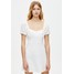PULL&BEAR Sukienka letnia white PUC21C09R