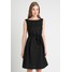 Esprit Collection ABSTRACT WOVEN Sukienka koktajlowa black ES421C0RY