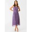 IVY & OAK Długa sukienka purple IV321C04P