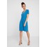 More & More DRESS INTERLOCK Sukienka z dżerseju blue petrol M5821C0E5