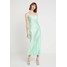 Miss Selfridge MAXI DRESS Długa sukienka green MF921C0PF