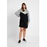 Nike Sportswear HOODY Sukienka letnia black/grey heather/white NI121C01G