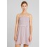 Hollister Co. SMOCKED DRESS Sukienka letnia lavender ditsy H0421T00O