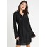 Gina Tricot MIMMI WRAP DRESS Sukienka letnia black GID21C022