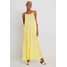 YASSANDY ANCLE DRESS Długa sukienka yellow cream Y0121C0N4