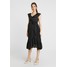 Dorothy Perkins Maternity SPOT RUFFLE OCCASION DRESS Sukienka letnia black DP829F04X
