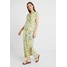 MAMALICIOUS MLLEMON DRESS Długa sukienka frosty green/lemon M6429F0MC