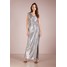 Lauren Ralph Lauren SHAWNIA Długa sukienka dark grey/silver L4221C0LB